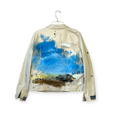 -Light & Structure Hand Painted Jacket-WOOLTRIBE