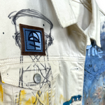 Lifestyle photo for Light & Structure Hand Painted Jacket-WOOLTRIBE