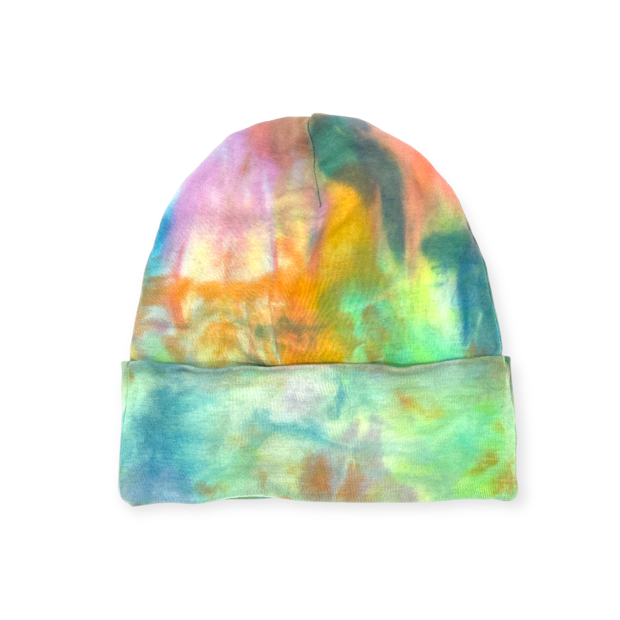 -Hand Dyed Organic Cotton Beanie-WOOLTRIBE