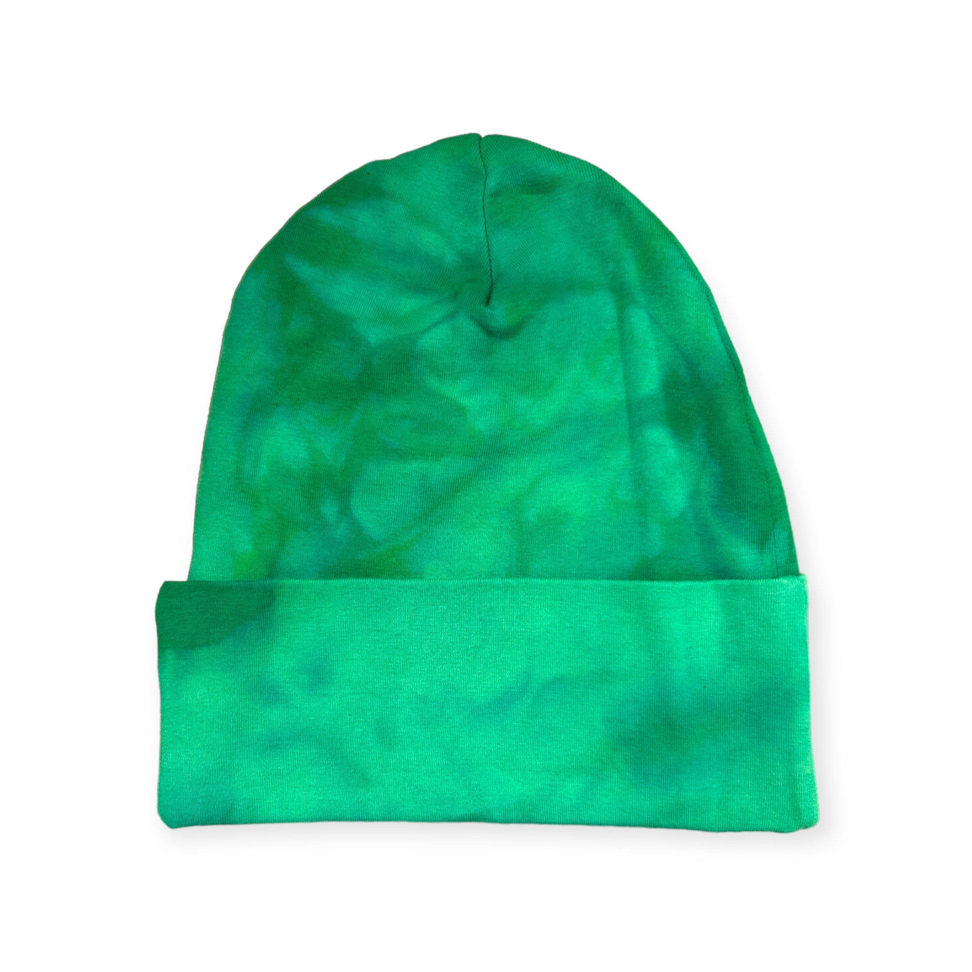 Hats-Shamrock Green Organic Cotton Beanie-WOOLTRIBE