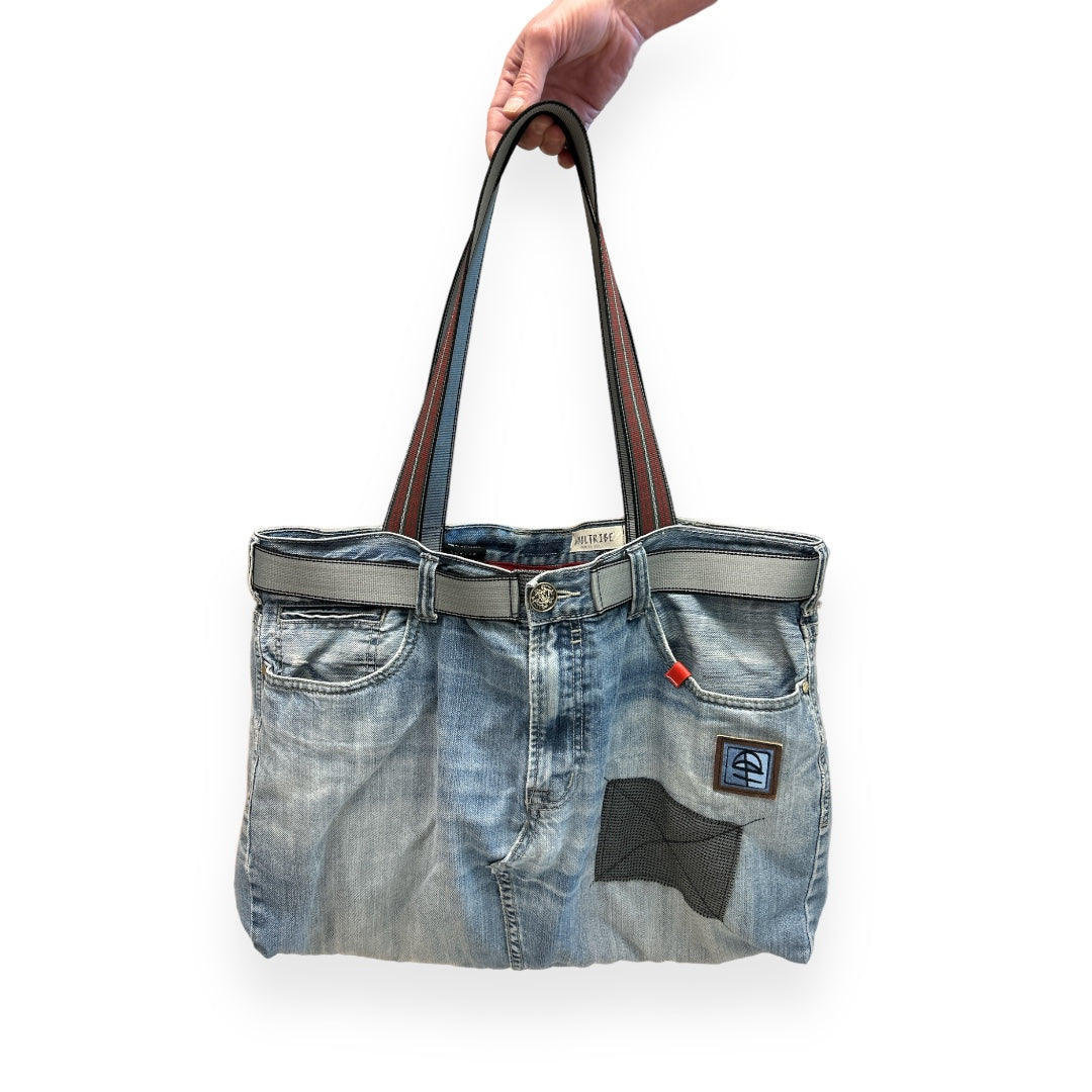 Bags-CML TOTE - "Postcards from Elsewhere"-WOOLTRIBE