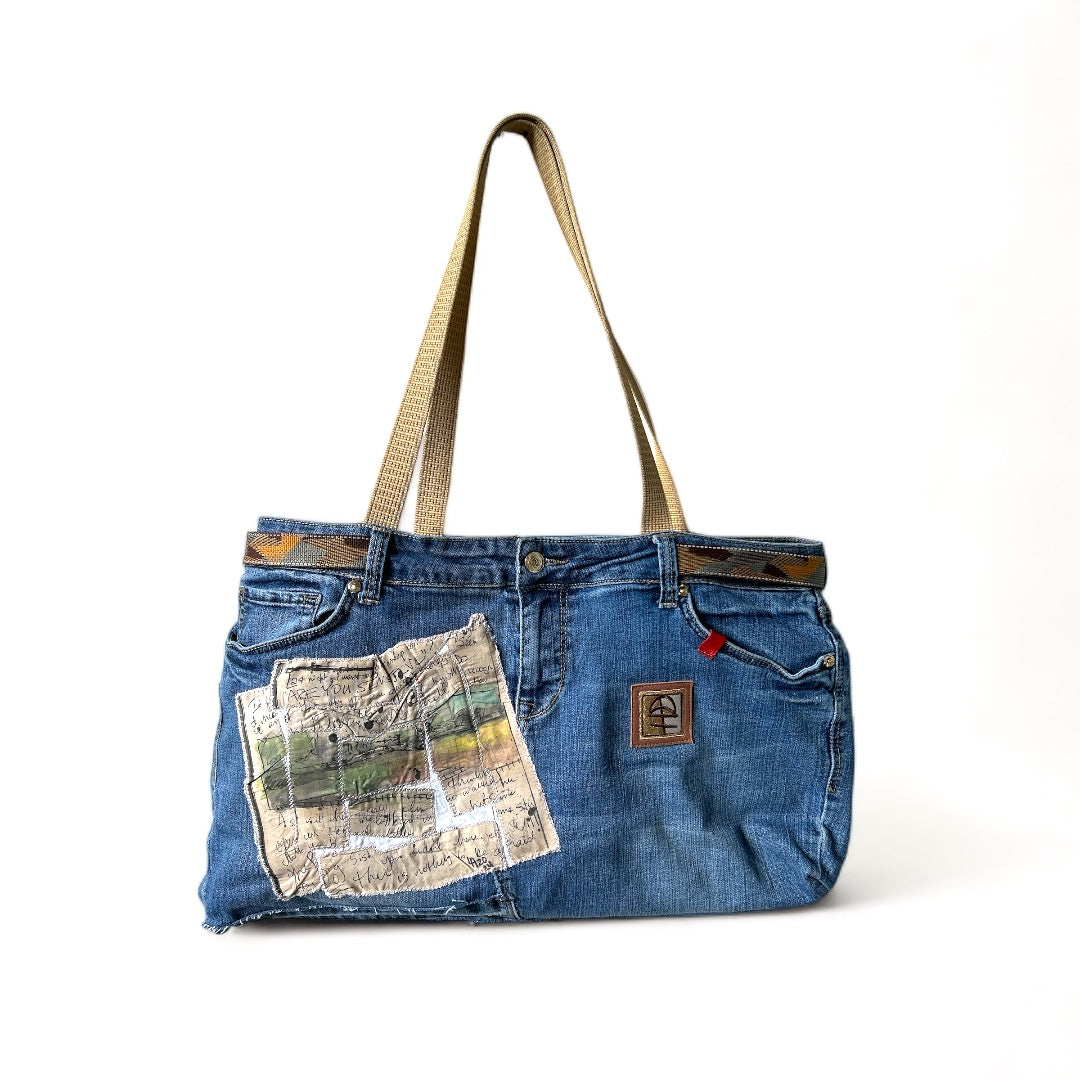 Bags-CML TOTE - "Systems Within Systems"-WOOLTRIBE