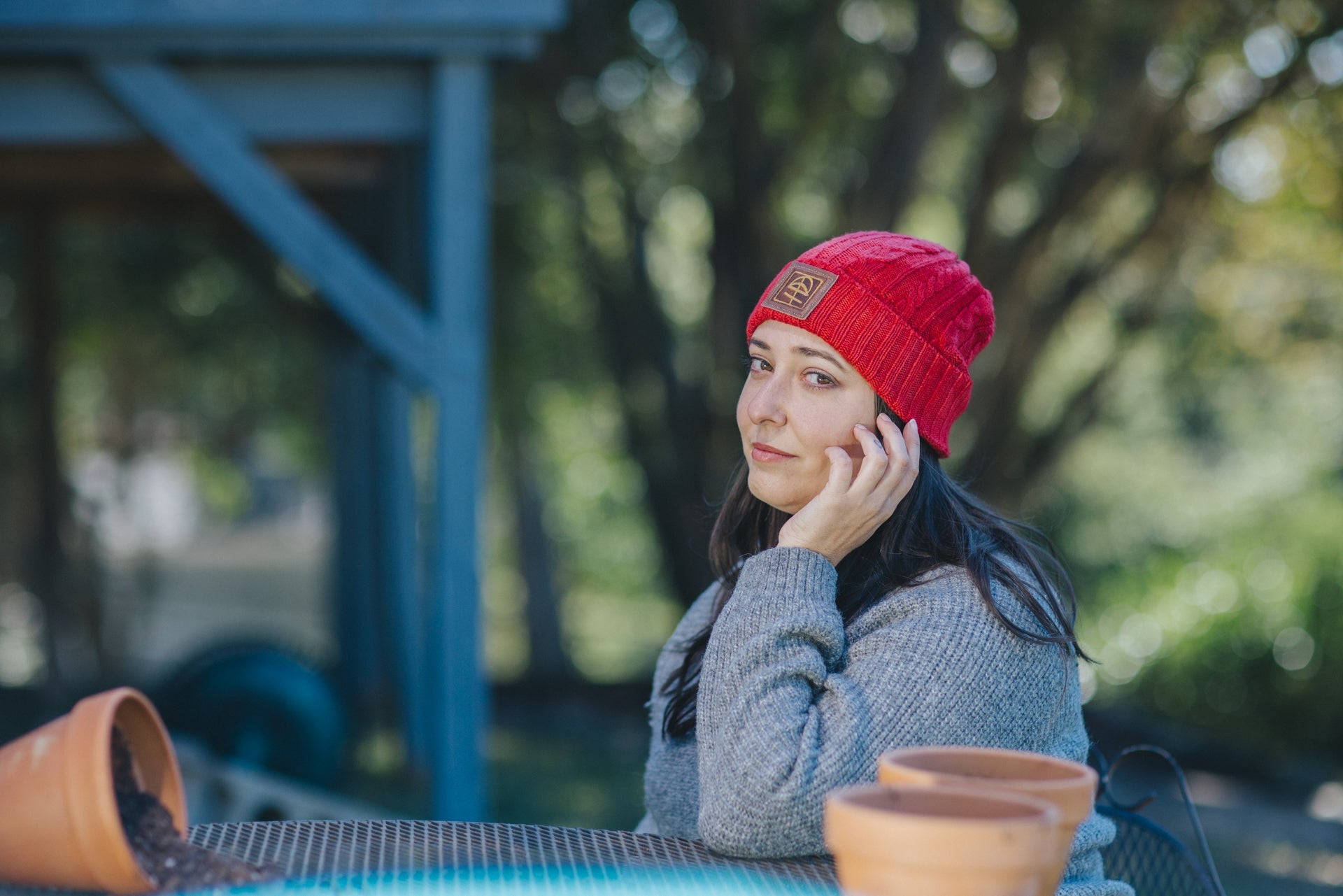 Lifestyle photo for I Like Mine Spicy Beanie-Hats-WOOLTRIBE